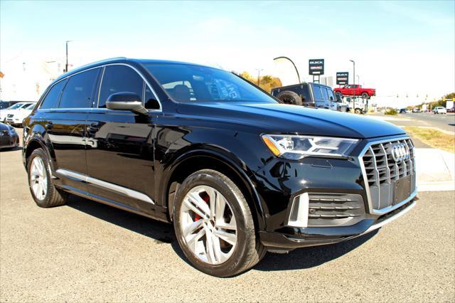 used 2021 Audi Q7 car, priced at $32,997