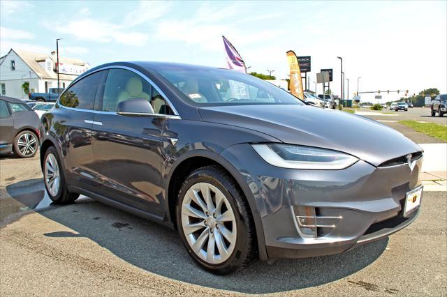 used 2020 Tesla Model X car, priced at $42,997