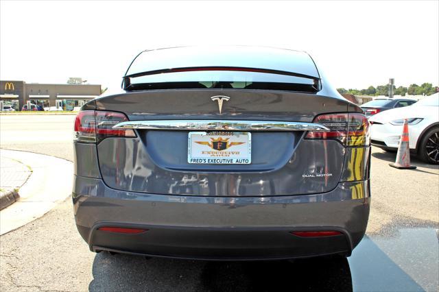 used 2020 Tesla Model X car, priced at $42,997