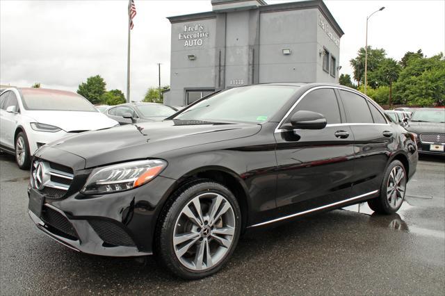 used 2021 Mercedes-Benz C-Class car, priced at $28,300