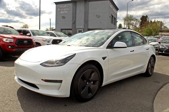 used 2021 Tesla Model 3 car, priced at $25,350