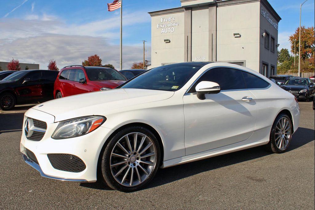 used 2017 Mercedes-Benz C-Class car, priced at $13,997