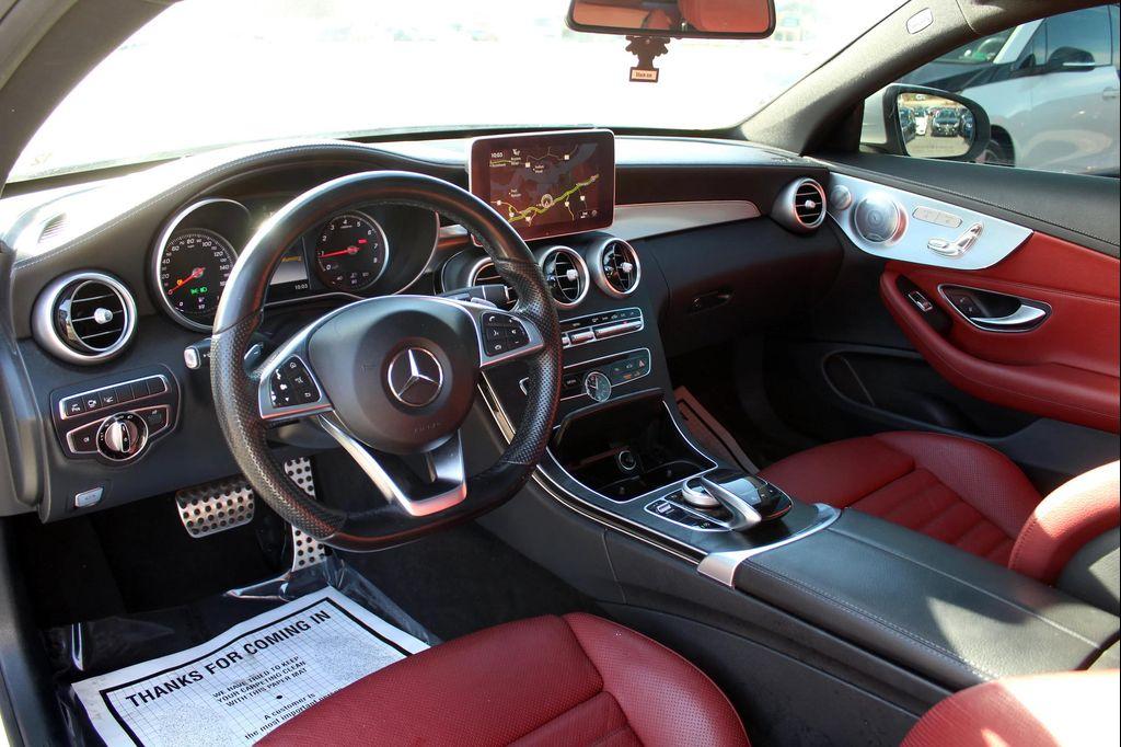 used 2017 Mercedes-Benz C-Class car, priced at $13,997