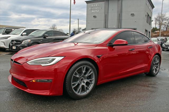 used 2022 Tesla Model S car, priced at $49,997