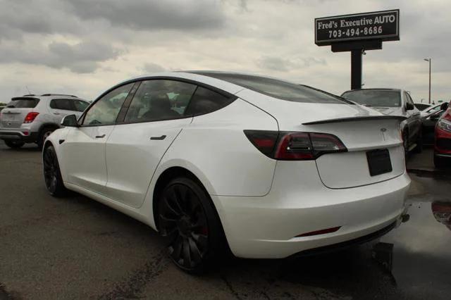 used 2021 Tesla Model 3 car, priced at $27,997