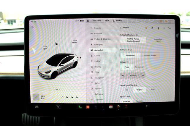 used 2021 Tesla Model 3 car, priced at $27,997