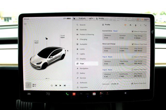 used 2021 Tesla Model 3 car, priced at $27,997