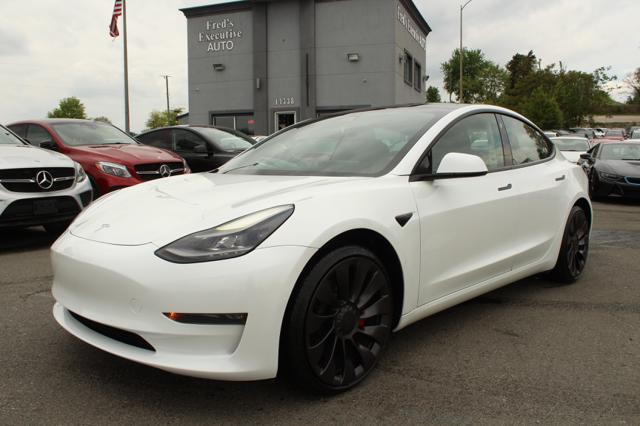 used 2021 Tesla Model 3 car, priced at $30,997