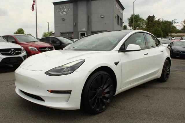 used 2021 Tesla Model 3 car, priced at $27,997