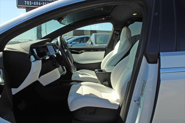 used 2020 Tesla Model X car, priced at $40,450