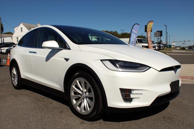 used 2020 Tesla Model X car, priced at $40,450