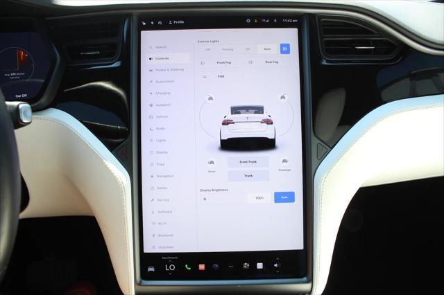 used 2020 Tesla Model X car, priced at $42,500