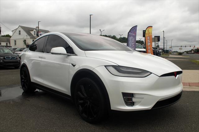 used 2020 Tesla Model X car, priced at $42,500