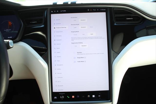 used 2020 Tesla Model X car, priced at $42,500