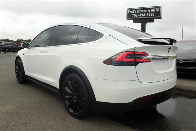 used 2020 Tesla Model X car, priced at $42,500