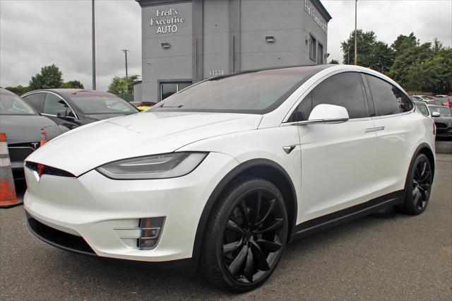 used 2020 Tesla Model X car, priced at $42,500