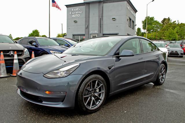 used 2021 Tesla Model 3 car, priced at $25,750