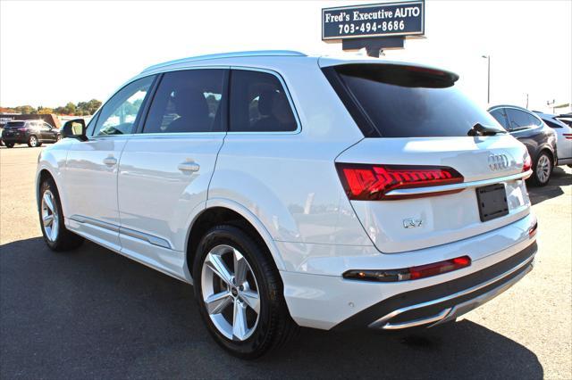 used 2021 Audi Q7 car, priced at $34,997