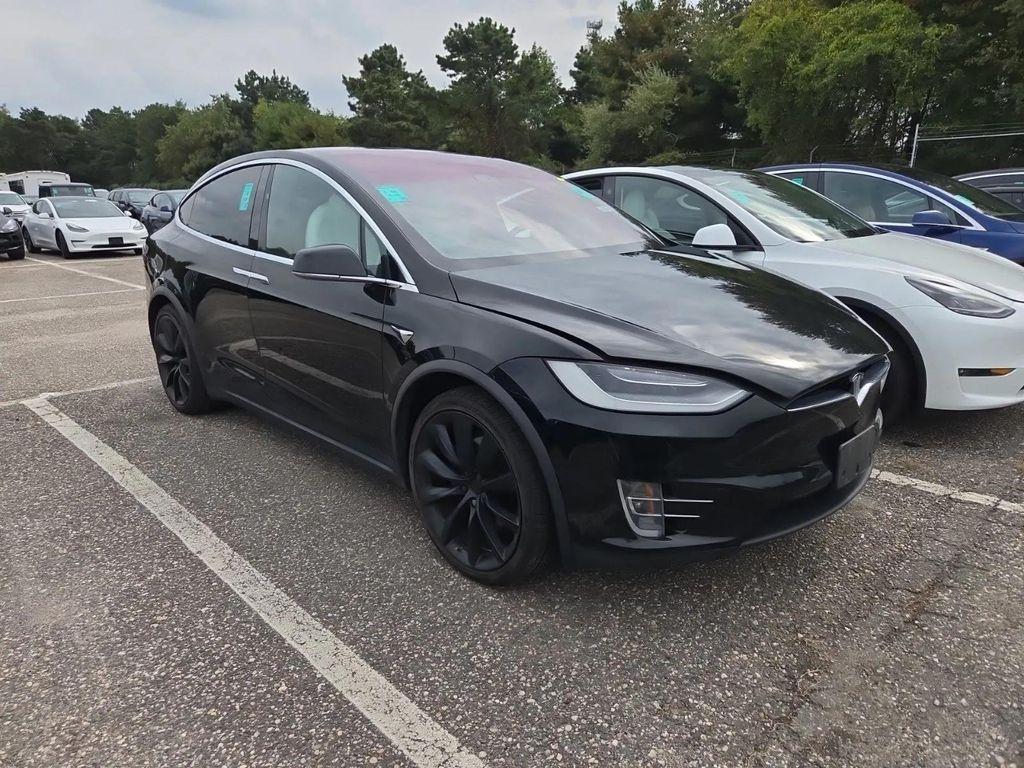 used 2021 Tesla Model X car, priced at $35,997