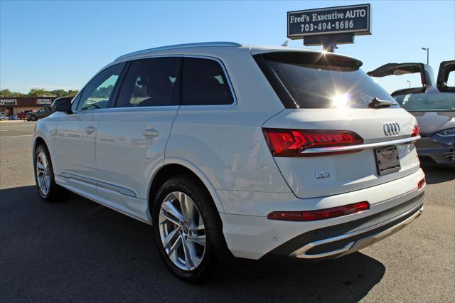 used 2021 Audi Q7 car, priced at $30,997