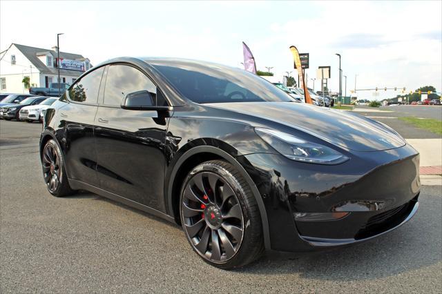 used 2022 Tesla Model Y car, priced at $31,800