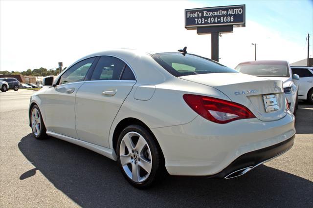 used 2018 Mercedes-Benz CLA 250 car, priced at $15,997