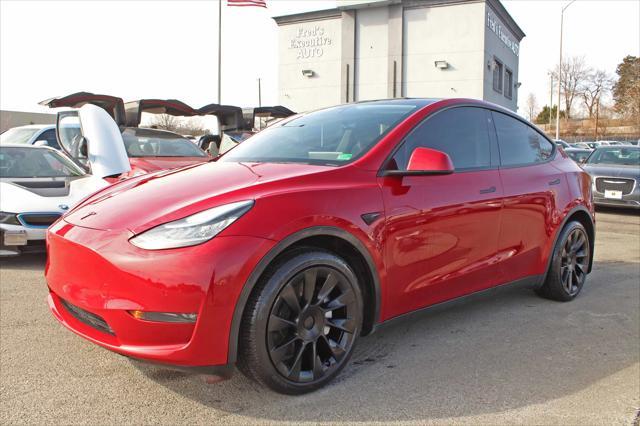 used 2021 Tesla Model Y car, priced at $27,500