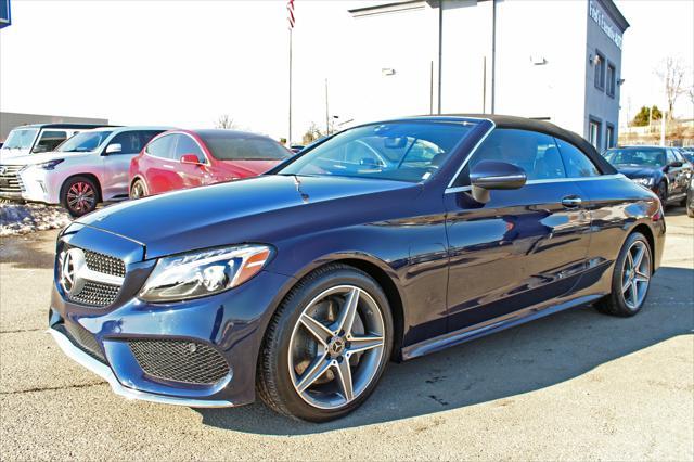 used 2018 Mercedes-Benz C-Class car, priced at $28,997