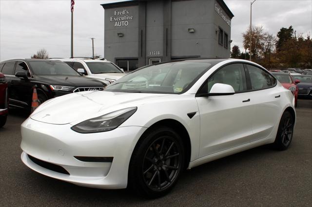 used 2021 Tesla Model 3 car, priced at $23,997