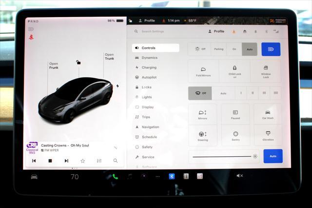 used 2022 Tesla Model 3 car, priced at $27,997