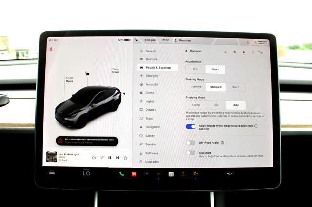 used 2021 Tesla Model Y car, priced at $34,500