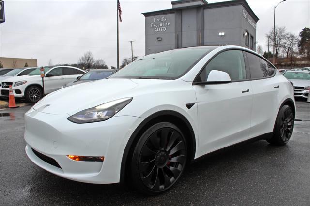 used 2022 Tesla Model Y car, priced at $32,500