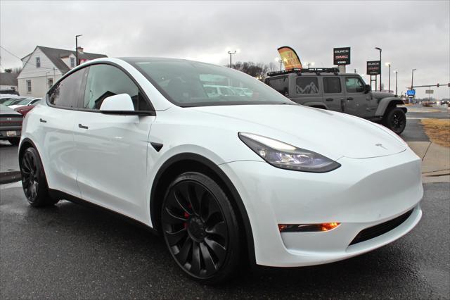 used 2022 Tesla Model Y car, priced at $32,500