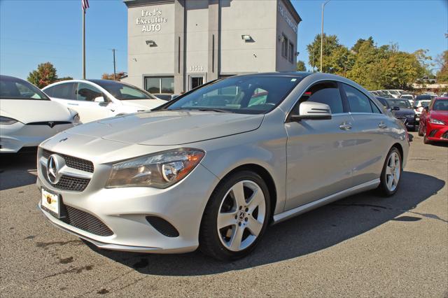 used 2018 Mercedes-Benz CLA 250 car, priced at $19,997