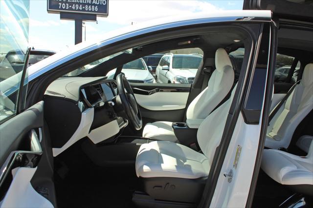 used 2020 Tesla Model X car, priced at $37,500
