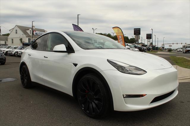 used 2022 Tesla Model Y car, priced at $32,897