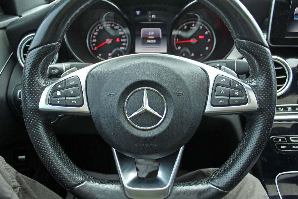used 2018 Mercedes-Benz C-Class car, priced at $17,997