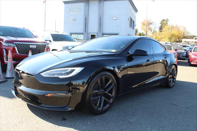 used 2021 Tesla Model S car, priced at $49,997