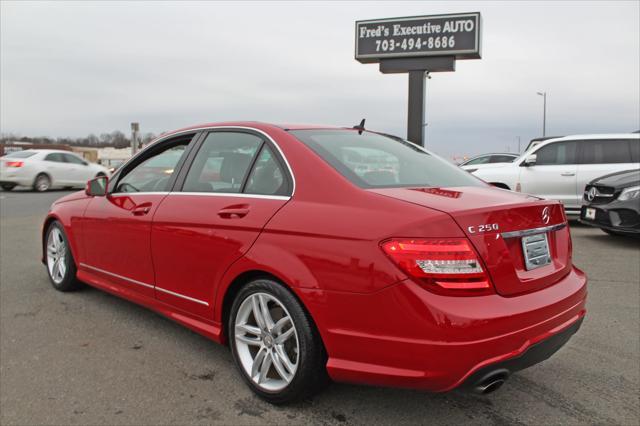 used 2013 Mercedes-Benz C-Class car, priced at $10,500