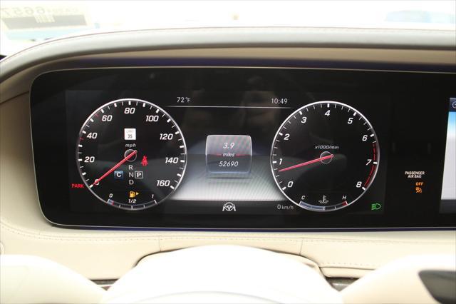 used 2018 Mercedes-Benz S-Class car, priced at $40,997