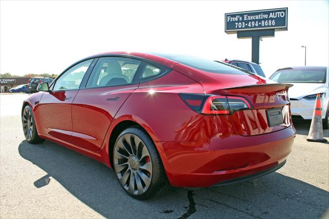 used 2021 Tesla Model 3 car, priced at $27,997