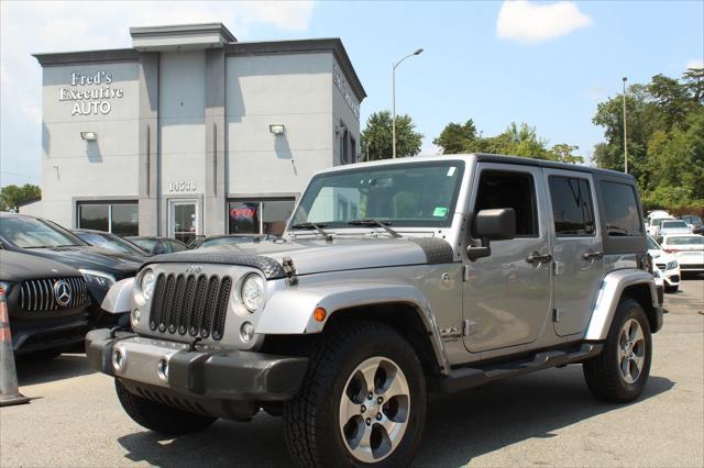 used 2018 Jeep Wrangler JK Unlimited car, priced at $19,997