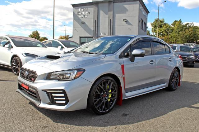 used 2018 Subaru WRX STI car, priced at $27,997