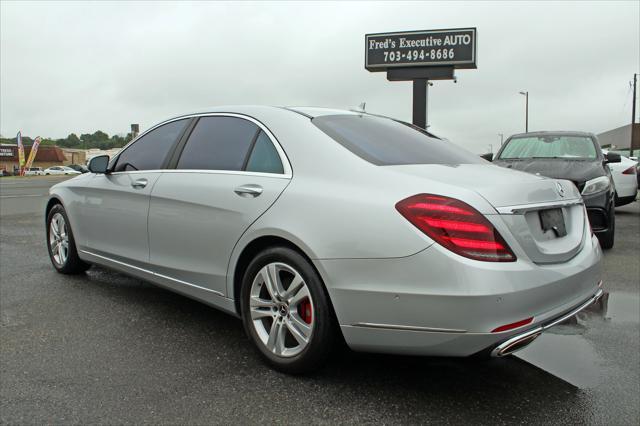 used 2018 Mercedes-Benz S-Class car, priced at $29,997