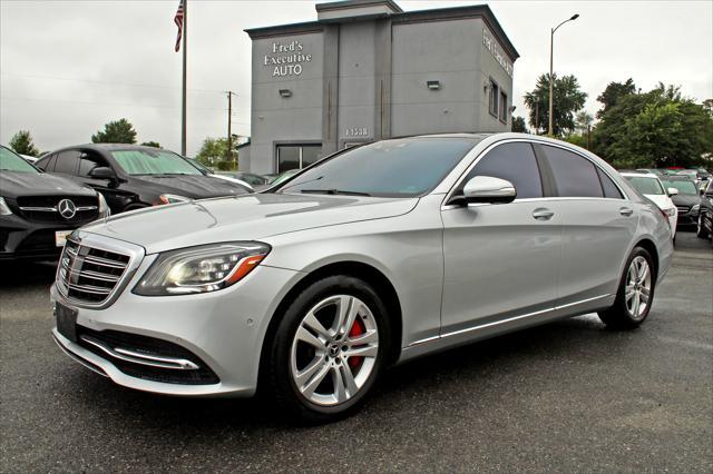 used 2018 Mercedes-Benz S-Class car, priced at $29,997