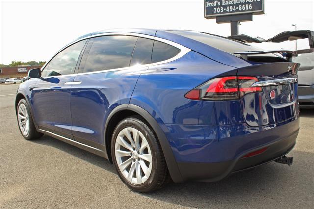 used 2021 Tesla Model X car, priced at $45,997