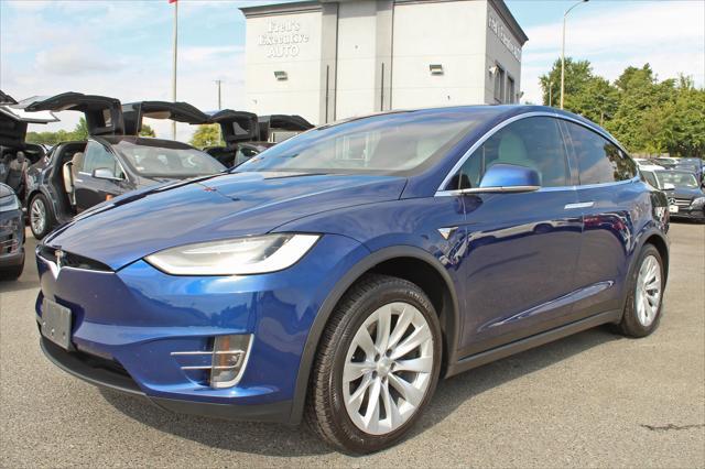 used 2021 Tesla Model X car, priced at $45,997