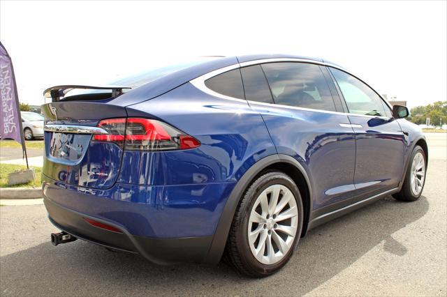 used 2021 Tesla Model X car, priced at $45,997