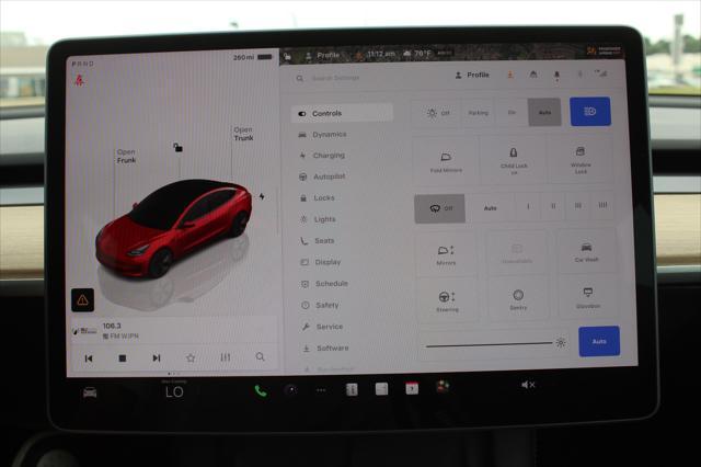 used 2023 Tesla Model 3 car, priced at $19,997