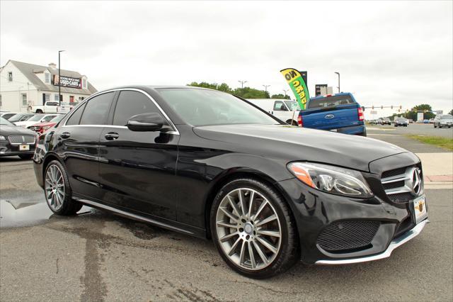 used 2017 Mercedes-Benz C-Class car, priced at $17,500